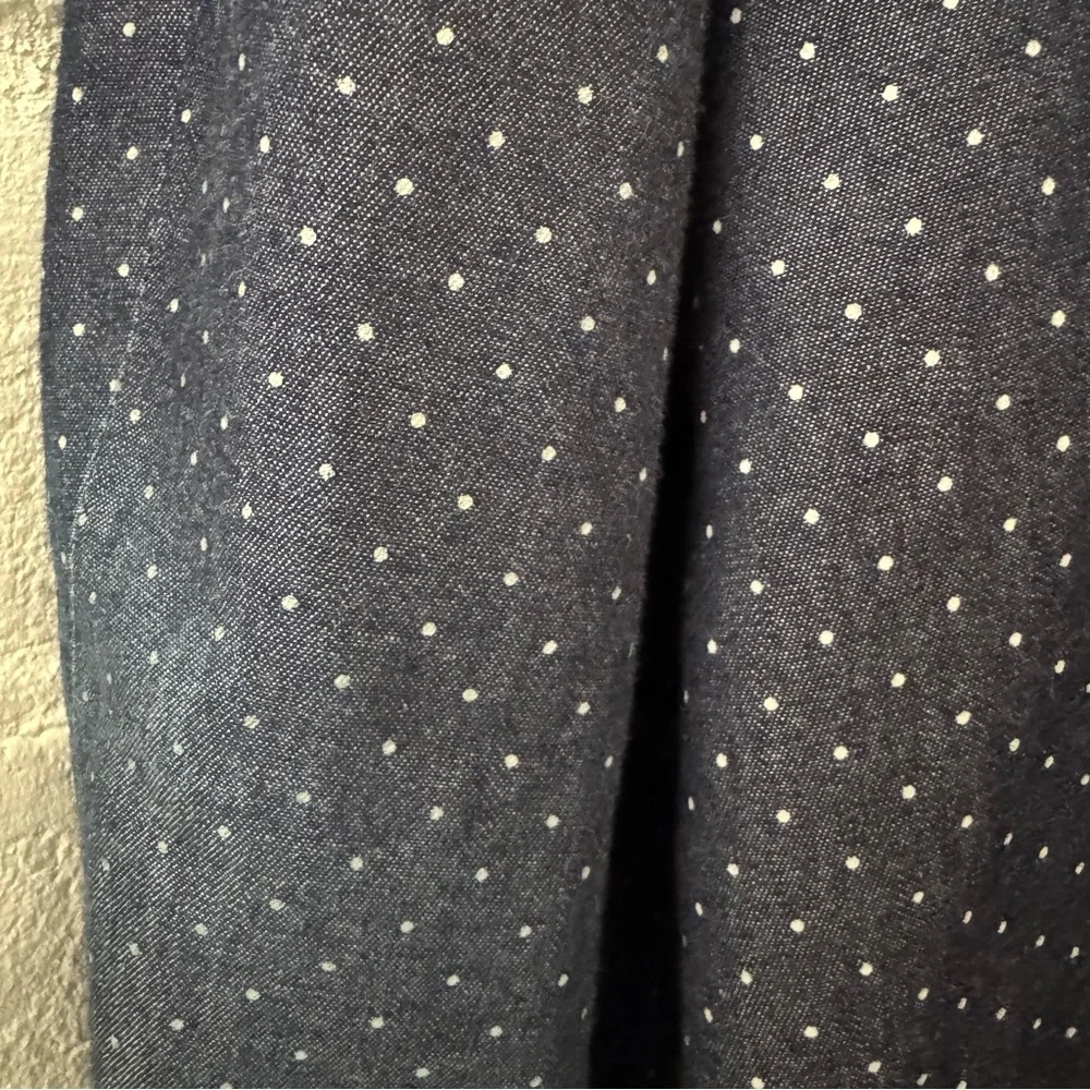 Tommy Hilfiger Navy Polka Dot Sport Coat – Size L48 - $18 - Picture 10 of 13